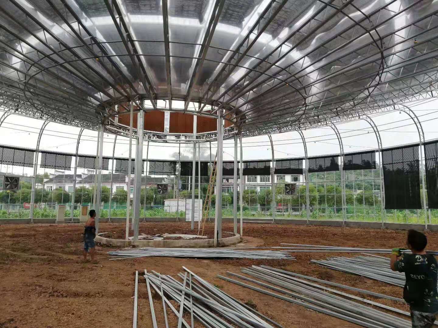 Commercial Glass Greenhouse Commercial Glass Greenhouse
