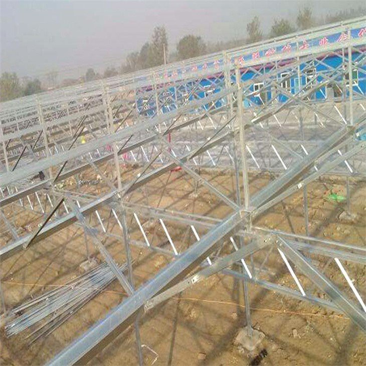 china greenhouse galvanized steel framework