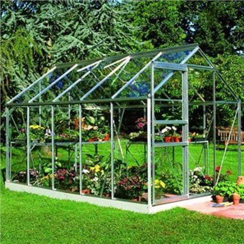 Hot DIP Galvanised Frame Single Span Dome Greenhouse